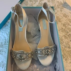 Betsy Johnson wedding shoes